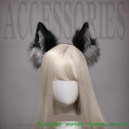 仿真獸耳頭飾髮飾女時尚配飾可愛毛絨動物裝扮貓耳朵髮夾 歷史價格詳細信息