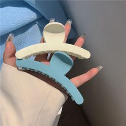 抓夾大號發量大發夾女后腦勺盤發鯊魚夾2024新款頭發夾子頭飾發卡 歷史價格詳細信息