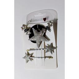 星星【日韓流行髮飾髮圈】F009#-韓版髮飾 9CM大號亞克力抓夾 時尚印花髮夾發抓-隨機發不挑色-29元/個 歷史價格詳細信息