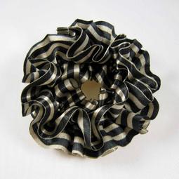 【MoDo魔荳】＊全新＊《甜美韓系款@渡假田園風鏤空針織花邊大腸髮束。滾邊大腸髮圈。滾邊大腸圈圈束。滾邊髮飾》〈咖啡格子〉 歷史價格詳細信息