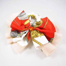 【MoDo魔荳】＊全新＊《甜美韓系款@雙層滾邊亮片大腸髮束。大腸髮圈。大腸圈圈束。大腸圈》〈粉黃〉 歷史價格詳細信息