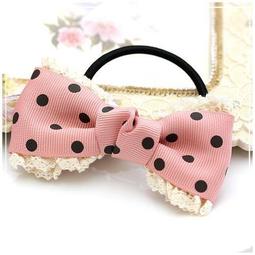 蝴蝶結造型 粉紅水鑽小鯊魚夾/抓夾 (全新) (髮飾.頭髮用品區滿200元郵寄掛號免運) 歷史價格詳細信息