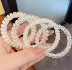 【亮色電話線髮圈】台灣現貨 24H出貨 可愛髮飾 綁頭髮 矽膠髮圈 電話線髮圈 橡皮筋 髮圈 綁髮【A0156】 歷史價格詳細信息