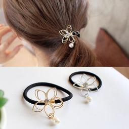 水鑽珍珠花朵髮圈 小香風髮圈 韓國髮飾 ins風 珍珠髮圈 手鍊兩用髮圈 彈力髮圈 髮束 馬尾髮圈 頭飾 韓版髮飾 髮繩 歷史價格詳細信息