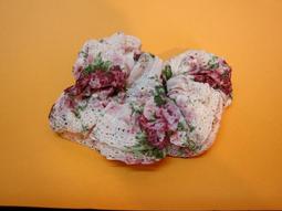 山茶花髮圈~高級感復古法式格紋小香風粗花呢大腸圈 OS76-004 歷史價格詳細信息