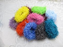 ~琴姐ㄉ店~F47E406~星星糖果水鑽打結雙條O型髮束,髮圈~紫 歷史價格詳細信息