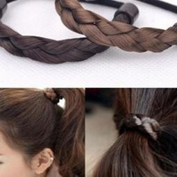 假髮髮圈紮頭繩2023新款高端橡皮筋女扎頭髮馬尾髮圈成人飾品頭飾 歷史價格詳細信息