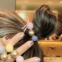 髮飾 韓國連線 氣質甜美手作雪紡紗波希米亞風葉子珍珠吊飾丸子頭包包頭 盤髮器(4色)K7706 Danica 韓系飾品 歷史價格詳細信息