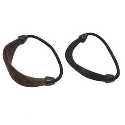 假髮髮圈紮頭繩2023新款高端橡皮筋女扎頭髮馬尾髮圈成人飾品頭飾 歷史價格詳細信息