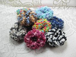 ~琴姐ㄉ店~F47E406~星星糖果水鑽打結雙條O型髮束,髮圈~紫 歷史價格詳細信息