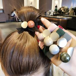 圓珠寬繩髮圈 豹紋髮圈 韓版髮圈 高彈力髮圈 造型髮圈 髮圈 髮飾 東大門 寬髮圈 粗髮圈 INS 手飾 交換禮物 歷史價格詳細信息