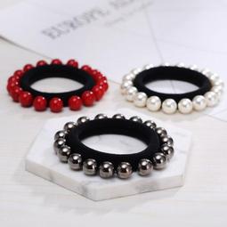 髮束 髮繩 髮圈 綁頭髮 簡約細絲紋一字金屬風   ＊花漾美人＊嚴選CCH018 歷史價格詳細信息