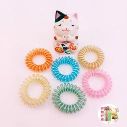 【亮色電話線髮圈】台灣現貨 24H出貨 可愛髮飾 綁頭髮 矽膠髮圈 電話線髮圈 橡皮筋 髮圈 綁髮【A0156】 歷史價格詳細信息