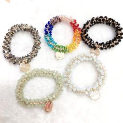 韓國製仿彩鑽皮草毛蝴蝶結髮束髮飾 歷史價格詳細信息