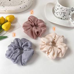 {朵朵韓飾} B8053 韓國直送(正韓)-法式氣質純色斜紋大腸圈髮束(五色) 歷史價格詳細信息