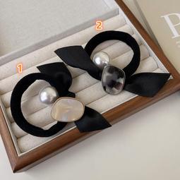 氣質簡約髮飾蝴蝶結髮繩年新款無接縫基本皮套無痕髮圈 歷史價格詳細信息