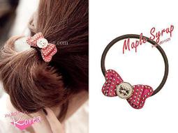 ☆韓國進口-鉚釘可愛蝴蝶結綴飾髮束(58-78-1)*(現貨特價) 價格比較,價格查詢,歷史價格詳細信息