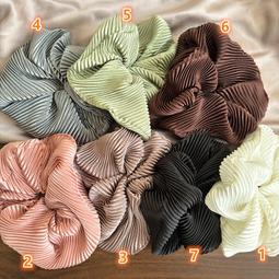 大腸髮圈【皺褶麻花造形大腸髮圈】韓國髮圈 條紋 質感 絲光 緞面 法式 多色 大腸髮束 髮圈 綁頭髮飾 馬尾 橡皮筋 歷史價格詳細信息
