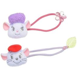 二手 日本迪士尼商店 大學熊大腸圈髮飾 大學熊拉拉隊飾品 unibear綁頭髮 髮束 綁綁 unibearsity大腸圈 歷史價格詳細信息