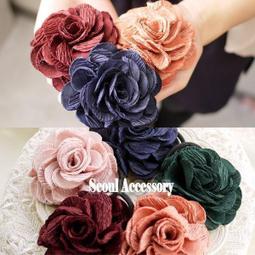 ☆韓國進口-純淨甜美 小雛菊網狀編織彈性小朋友髮帶/髮箍(600-7-1)*(現貨特價) 歷史價格詳細信息