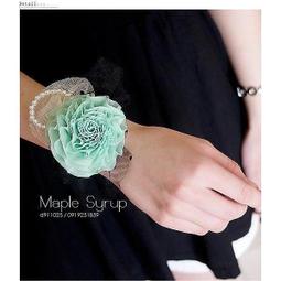 ☆韓國進口-赫本氣質風格 圓珍珠鑽飾美花形緞帶蝴蝶結 髮圈/髮箍(800-38-1)*(現貨特價) 歷史價格詳細信息