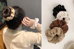 皮筋釹紮頭簡約高馬尾發繩氣質頭繩高彈力耐用橡皮筋2024新款發圈 歷史價格詳細信息