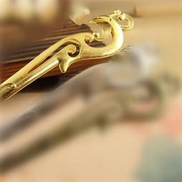 D0130-5_復古珍珠彩鑽苗銀鏤空水滴古典髮簪 步搖髮釵 歷史價格詳細信息