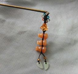 D0129-2_嫵媚狐狸造型金色復古髮簪古典髮簪 歷史價格詳細信息