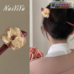 ???????????????????????? ???????????????? ???????????????????????????????????????????? 山茶花發飾 玳瑁色亞克力立體花瓣 花蕊是珍珠和小晶鑽  高級又很精致的 歷史價格詳細信息