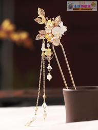 【血拼好貨】古風流蘇步搖發簪女新中式高級感盤發簪子國風2023新款發釵子頭飾 歷史價格詳細信息