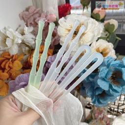 【血拼好貨】古風竹節流蘇盤發器發簪新中式女高級感簪子簡約現代後腦勺冷淡風 歷史價格詳細信息