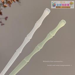 漢服發簪配飾白綠色鈴蘭流蘇頭飾森系仙美簡約現代發飾古典女步搖-新店特惠 歷史價格詳細信息