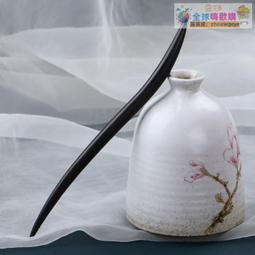 【血拼好貨】發簪新中式高級感女巴洛克珍珠簪子古風黑檀木清冷旗袍盤發發釵 歷史價格詳細信息