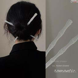 【血拼好貨】竹葉小花古風發簪女後腦勺盤發簪子新中式旗袍漢服發釵子氣質頭飾 歷史價格詳細信息