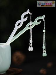 【血拼好貨】白鹿同款發簪女古風溫柔國風流蘇步搖天青凍簪子發釵旗袍漢服配飾 歷史價格詳細信息