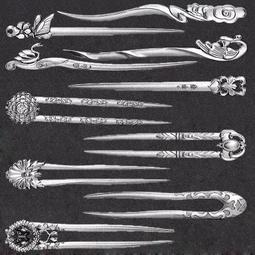 成品步搖發釵保色漢服發飾古風頭飾古裝流蘇發簪子燒藍鳳凰景泰藍-新店特惠 歷史價格詳細信息