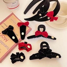 女士配飾 髮夾 髮飾 頭飾 髮簪 新款網紗子頭固定抓夾甜美花朵頂夾馬尾抓夾后腦勺發夾盤發發飾 歷史價格詳細信息