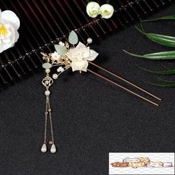 古風髮簪盤發簪子髮簪 古風發簪步搖漢頭飾超仙氣流蘇古裝發飾古典發釵簪子復古飾品女 歷史價格詳細信息