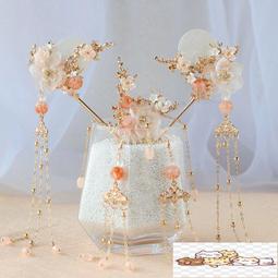 古風髮簪盤發簪子髮簪 漢頭飾流蘇發簪古風發飾盤發簪子步搖古裝發叉配飾發冠飾品郵 歷史價格詳細信息