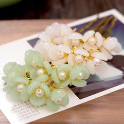 台灣現貨漢服頭飾配飾 簪子 夏天古風發簪簡約現代高級感珍珠髮釵女旗袍釵子發張簪子盤發木簪  露天市集  全台最大的網路購 歷史價格詳細信息