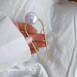 U型 簪子韓版盤髮新款馬尾插 蓬鬆馬尾梳插梳髮梳美髮造型盤發工具插梳髮梳髮夾叉髮飾飾品頭飾新款馬尾插梳【Y-605】頭飾 歷史價格詳細信息