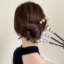 台灣現貨簡約現代日常簪子女U型髮簪髮釵批發盤發器丸子頭髮飾高級感釵子  露天市集  全台最大的網路購物市集  露天市集 歷史價格詳細信息