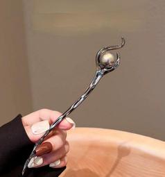 D0333_復古愛心權杖髮簪簡約古典髮簪 歷史價格詳細信息