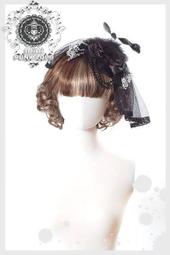 ＊mini &amp; PUNK LOLO＊GLP歐式女王羽毛網紗頭飾(黑)華麗登場！ 歷史價格詳細信息