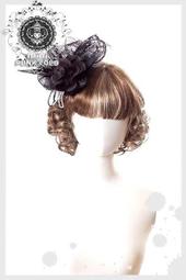 ＊mini &amp; PUNK LOLO＊GLP歐式女王羽毛網紗頭飾(黑)華麗登場！ 歷史價格詳細信息