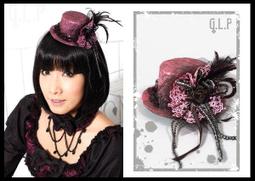 ＊mini &amp; PUNK LOLO＊GLP歐式女王羽毛網紗頭飾(黑)華麗登場！ 歷史價格詳細信息