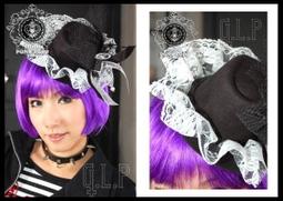 ＊mini &amp; PUNK LOLO＊GLP歐式女王羽毛網紗頭飾(黑)華麗登場！ 歷史價格詳細信息
