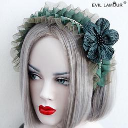 實拍 唯美側面蝴蝶結十字架長流蘇髮箍頭箍手工lolita髮飾 貓熊繽雰 羽毛公主lilita氣質吊墜紅黑PUNK清新PA 歷史價格詳細信息