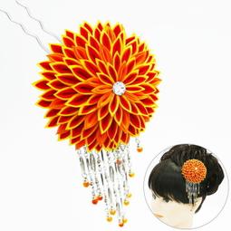 髪飾り　和装　3点套組 花 振袖 袴 成人式  浴衣 夏祭り 細工 歷史價格詳細信息