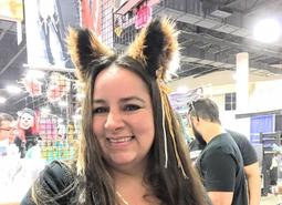 鈴鈴的賣場/耳朵髮箍12/灰色豹紋/Cat Ears/髮飾/道具/lolita髮飾/狐狸耳/長毛貓耳朵/毛絨耳朵/手工/ 歷史價格詳細信息